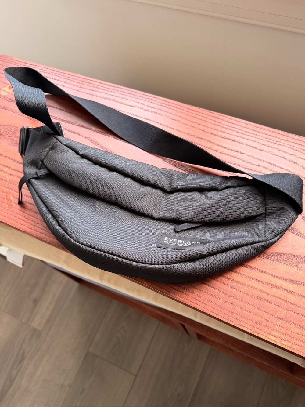 Everlane ReNew Transit Fanny Pack in Black